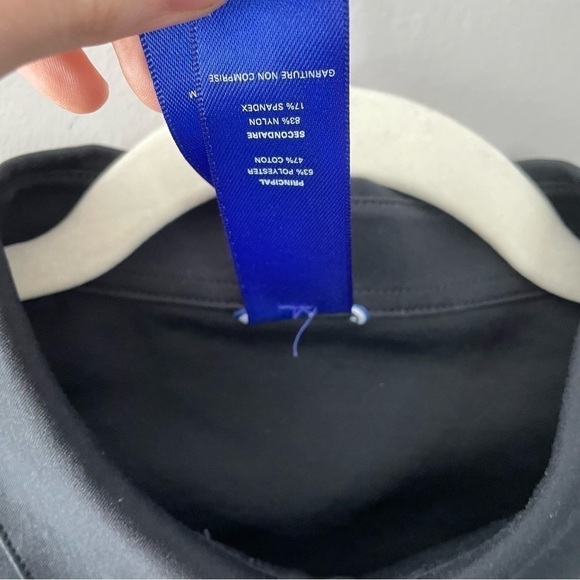 [m] NWOT Kit & Ace Women’s Black Button-Down Short Sleeve Shirt - Picture 13 of 15